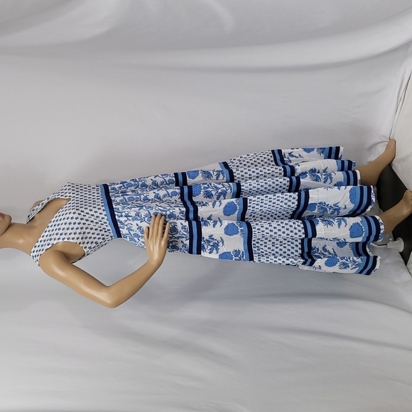 CHELSEA  & Theodore Sleeveless Tiered Maxi Dress - Picture 7 of 17